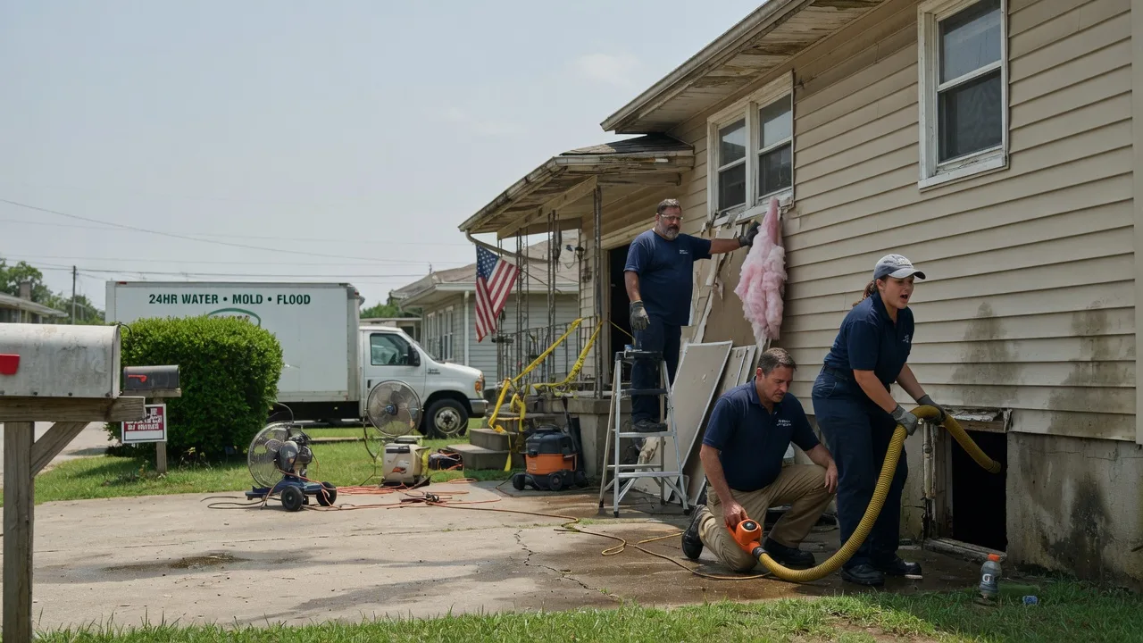 Water Damage Repair in Aroma Park, IL near me